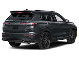 Rear 3/4, facing to the right view of 2026 Mitsubishi Outlander