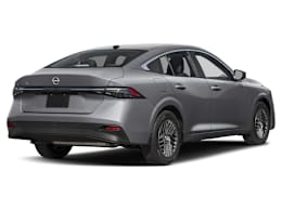 Rear 3/4, facing to the right view of 2026 Nissan Sentra