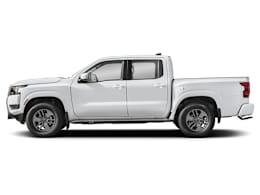 Side Profile, facing to left view of 2026 Nissan Frontier
