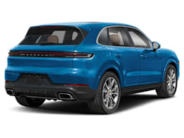 Rear 3/4, facing to the right view of 2026 Porsche Cayenne