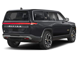 Rear 3/4, facing to the right view of 2026 Rivian R1S
