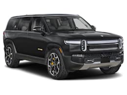 Front 3/4, facing to the right view of 2026 Rivian R1S