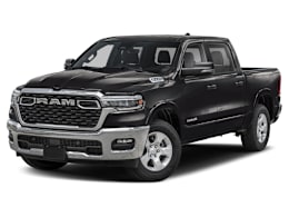 Front 3/4, facing to the left view of 2026 Ram 1500