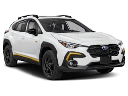 Front 3/4, facing to the right view of 2026 Subaru Crosstrek