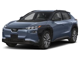 Front 3/4, facing to the left view of 2026 Subaru Solterra