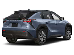 Rear 3/4, facing to the right view of 2026 Subaru Solterra