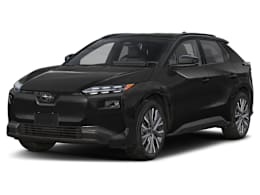 Front 3/4, facing to the left view of 2026 Subaru Solterra