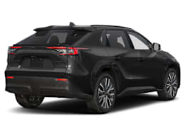 Rear 3/4, facing to the right view of 2026 Subaru Solterra