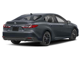 Rear 3/4, facing to the right view of 2026 Toyota Camry