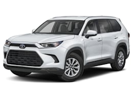 Front 3/4, facing to the left view of 2026 Toyota Grand Highlander