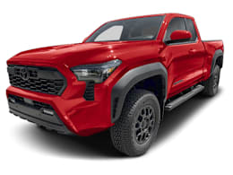 Front 3/4, facing to the left view of 2026 Toyota Tacoma
