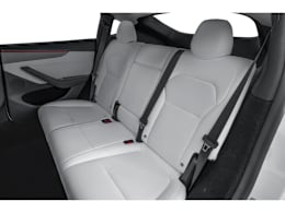 Rear seats view of 2026 Tesla Model Y