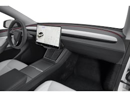 Passenger Dash view of 2026 Tesla Model Y