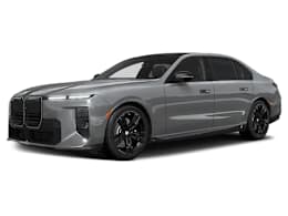 Front 3/4, facing to the left view of 2027 BMW 7 Series
