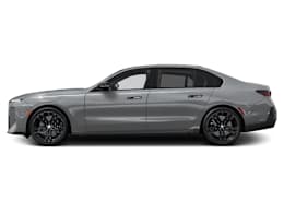 Side Profile, facing to left view of 2027 BMW 7 Series