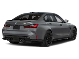 Rear 3/4, facing to the right view of 2027 BMW 3 Series