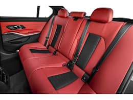 Rear seats view of 2027 BMW 3 Series