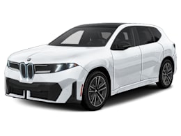 Front 3/4, facing to the left view of 2027 BMW iX3