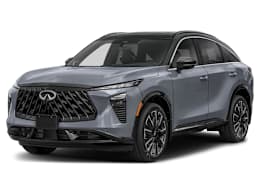 Front 3/4, facing to the left view of 2027 Infiniti QX65