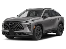 Front 3/4, facing to the left view of 2027 Infiniti QX65