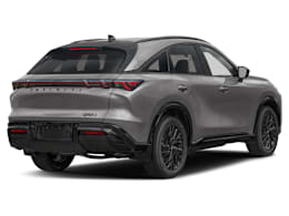 Rear 3/4, facing to the right view of 2027 Infiniti QX65