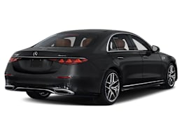 Rear 3/4, facing to the right view of 2027 Mercedes-Benz S-Class