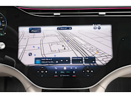 Navigation System view of 2027 Mercedes-Benz EQS