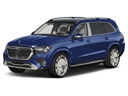Front 3/4, facing to the left view of 2027 Mercedes-Benz GLS