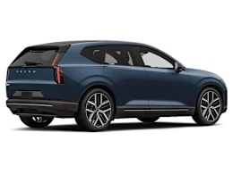 Rear 3/4, facing to the right view of 2027 Volvo EX60