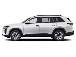 Side Profile, facing to left view of 2027 Volkswagen Atlas