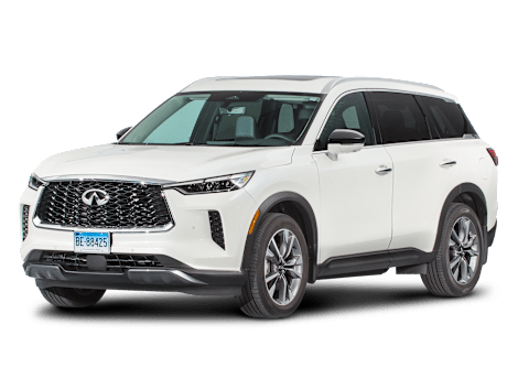 Infiniti third clearance row suv