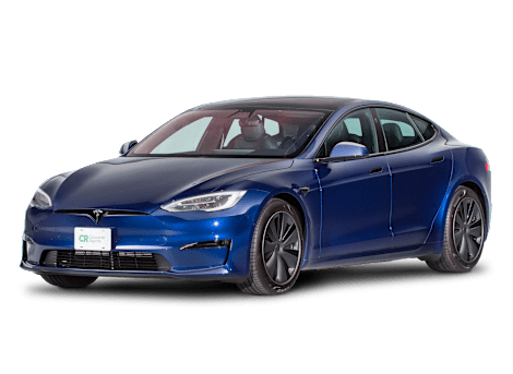 Tesla electric store car mileage range