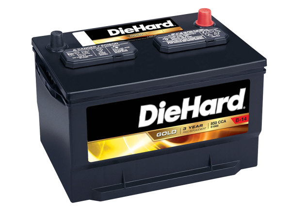 DieHard Gold 50865 (North) car battery Summary information ...