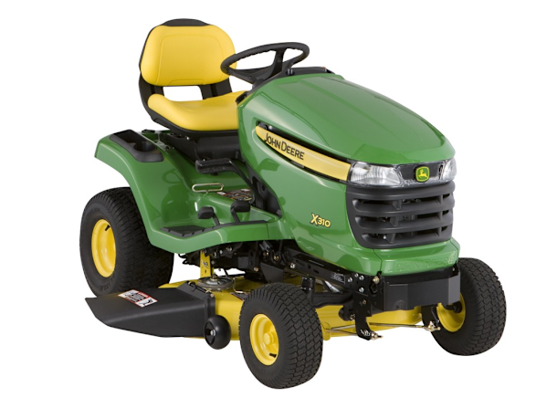 John Deere X310 riding lawn mower & tractor Pricing information from ...