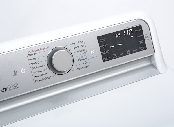 LG DLEX7600WE clothes dryer reviews information from Consumer Reports