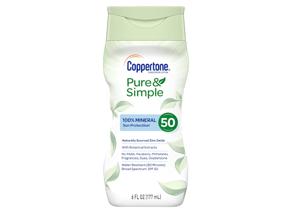 Coppertone Pure & Simple Mineral...