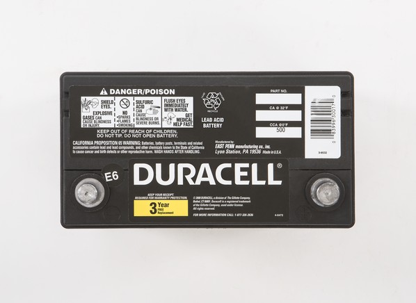 Duracell Car Battery