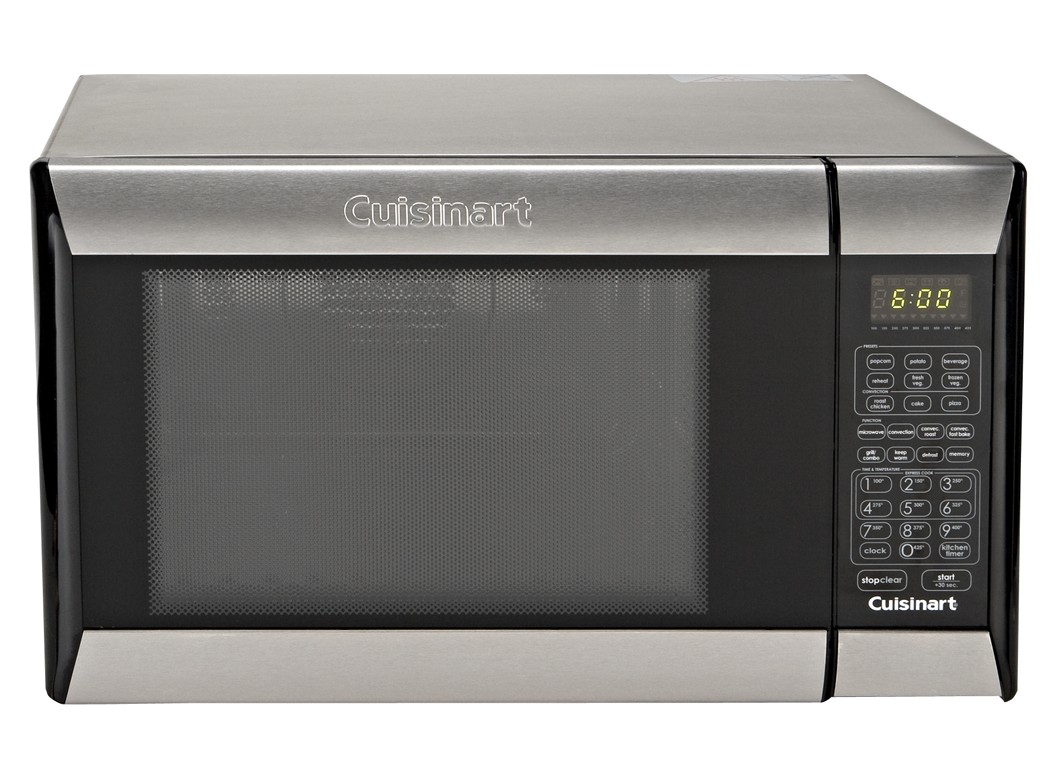 Cuisinart 1.2-cu ft 1000-Watt Countertop Convection Microwave (Stainless  Steel) in the Countertop Microwaves department at