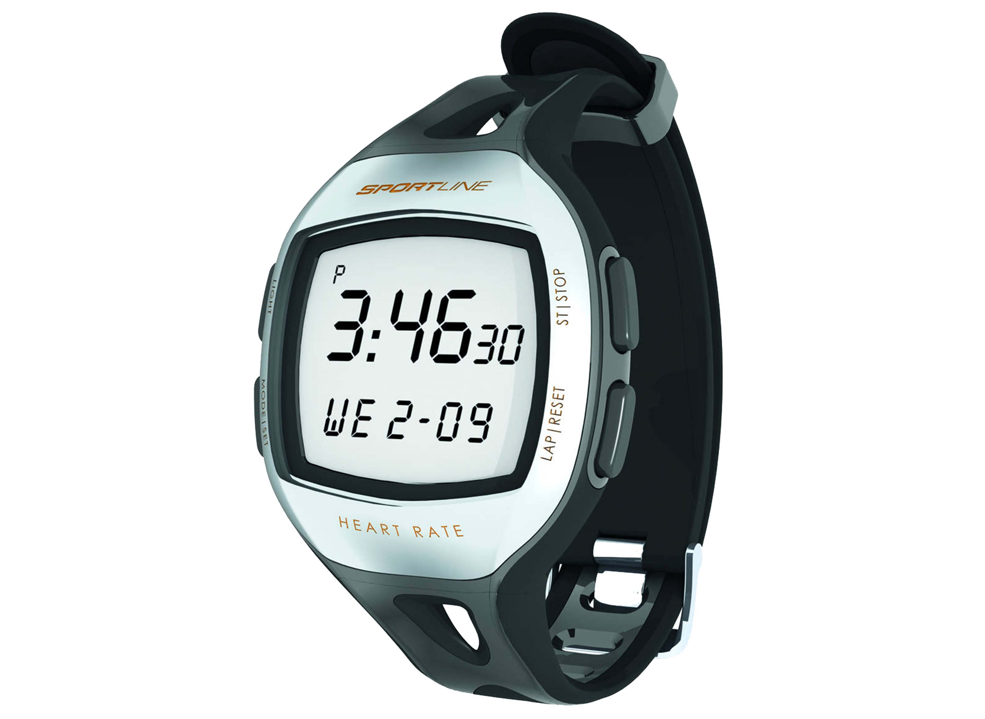 Montre Sportline Pulse ECG – Chrono étanche 50M, Fonctionnement Testé, Modèle 7820