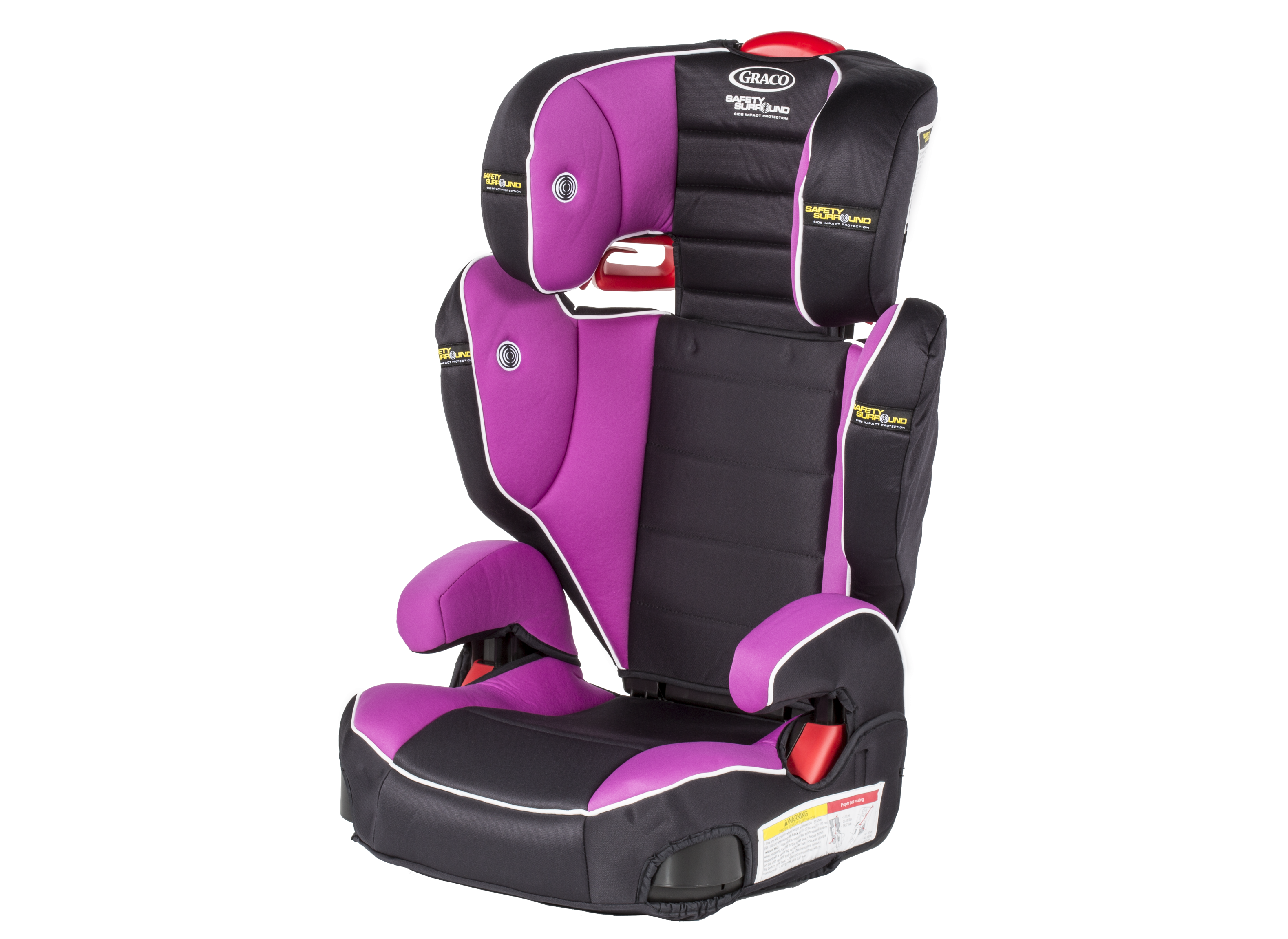 graco high back booster with safety surround