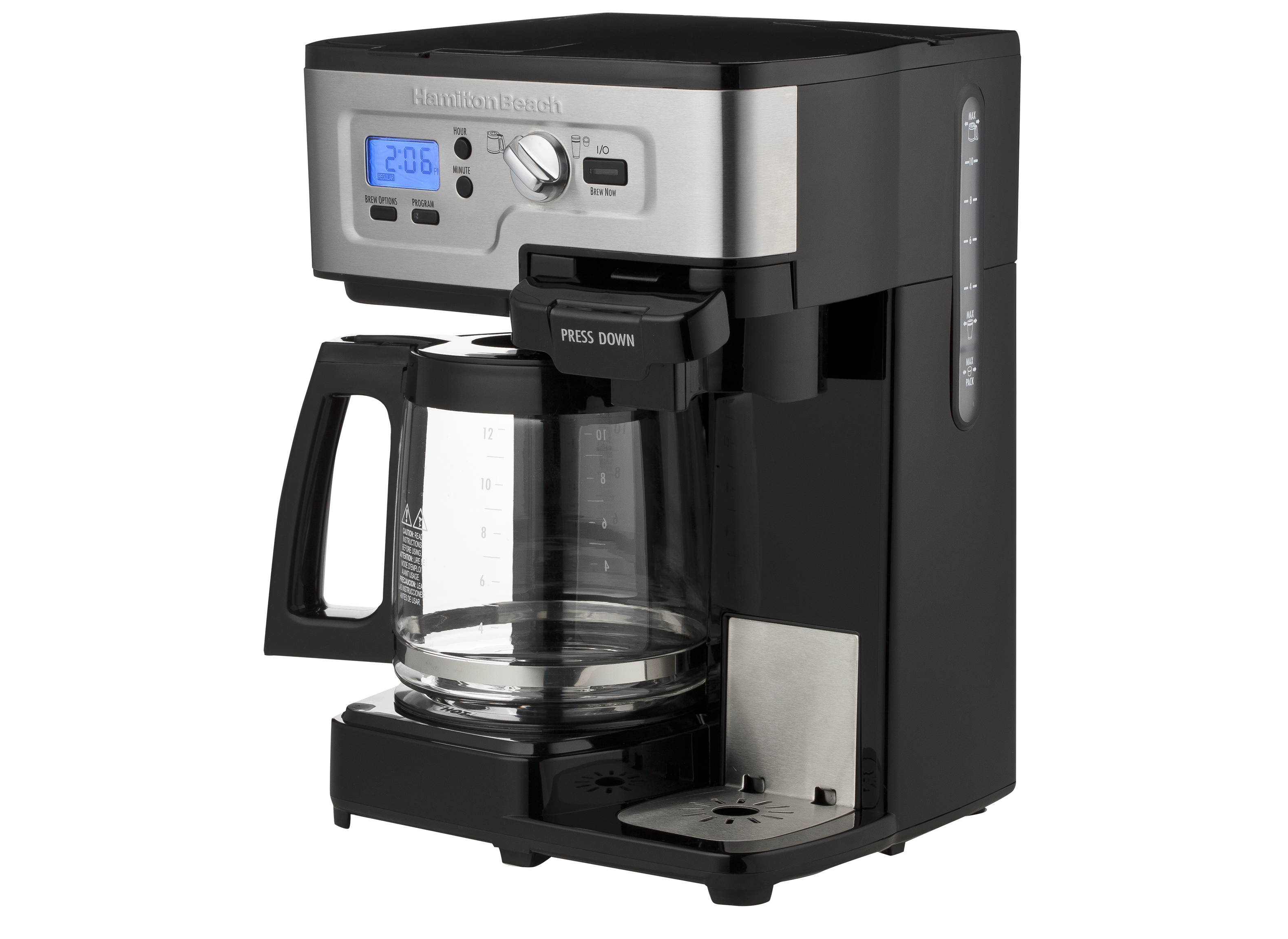 Hamilton Beach 2-Way Coffee Maker Brewer 49983 - - for sale online