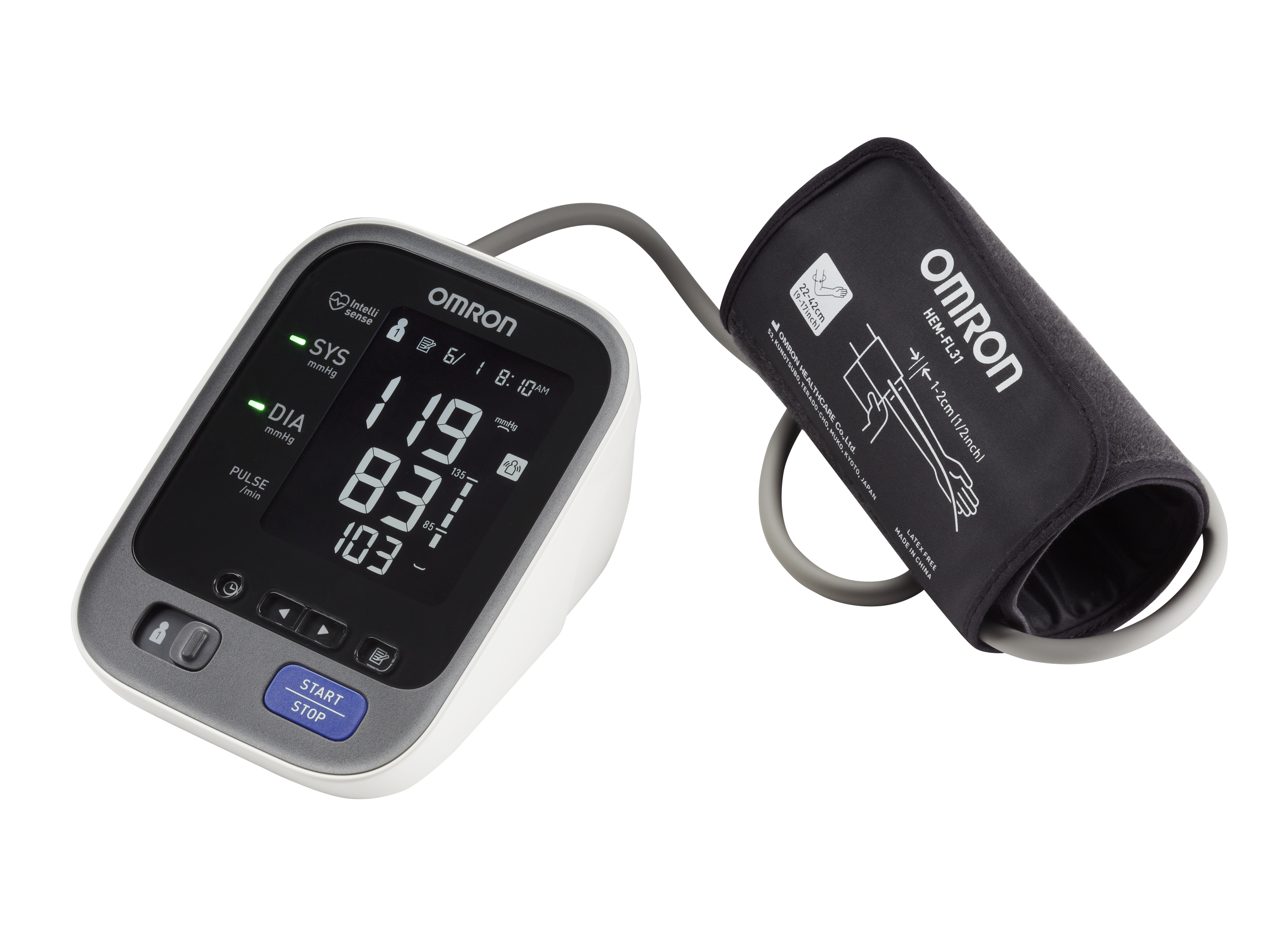 Omron 10 Series BP786N Wireless Arm Blood Pressure Monitor Tested