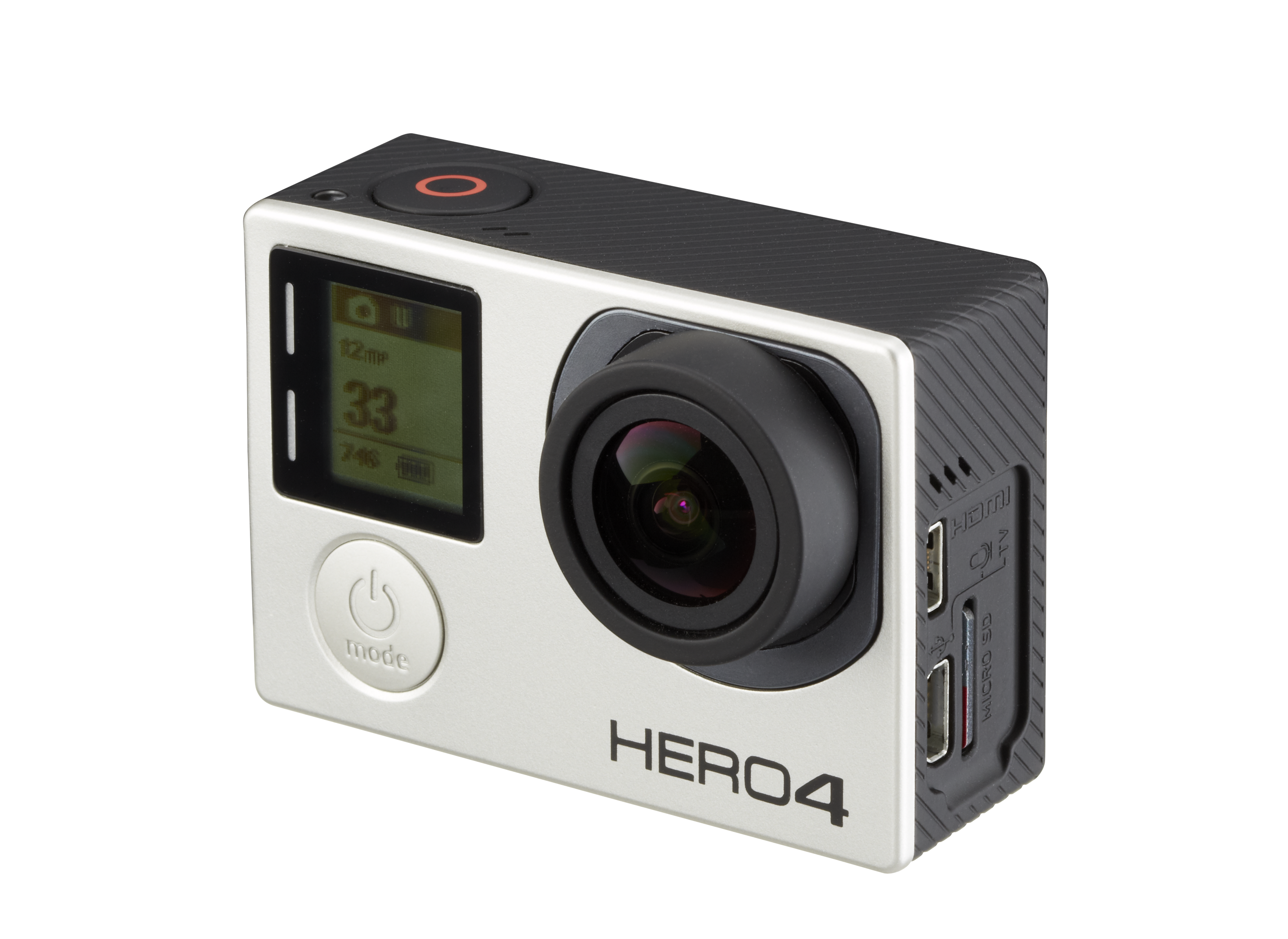 【本物保証新品】未使用 GoPro カメラ HERO4 CHDHX-401 Black アクションカメラ・ウェアラブルカメラ