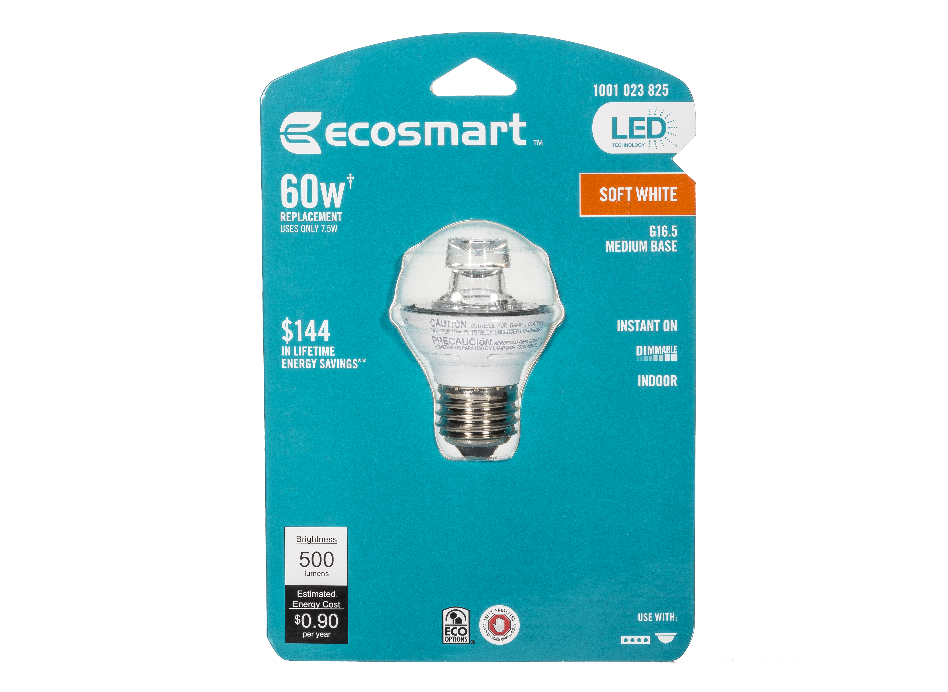 EcoSmart 60W Replacement BPGM CL 500 LED Lightbulb Review