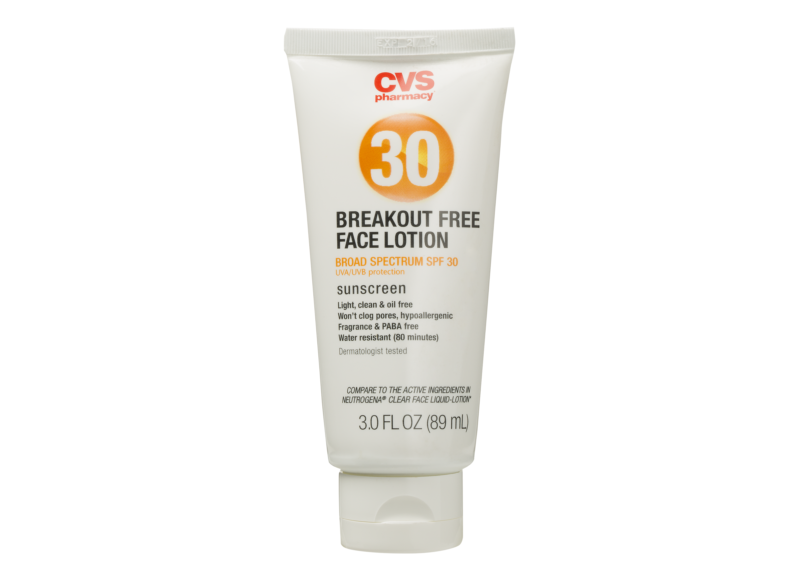 breakout free sunscreen