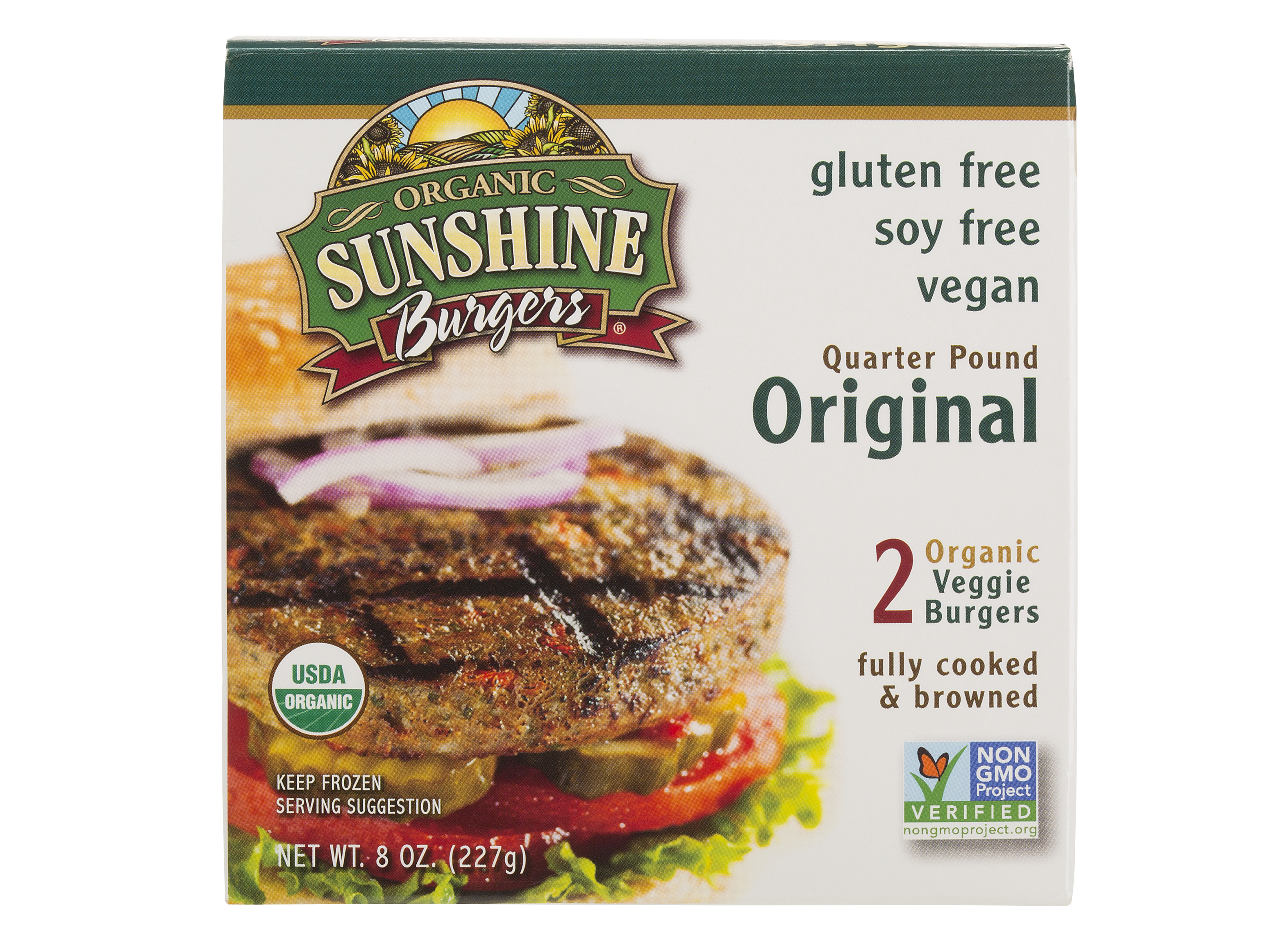 Sunshine Burgers Quarter Pound Original Veggie Burger Review