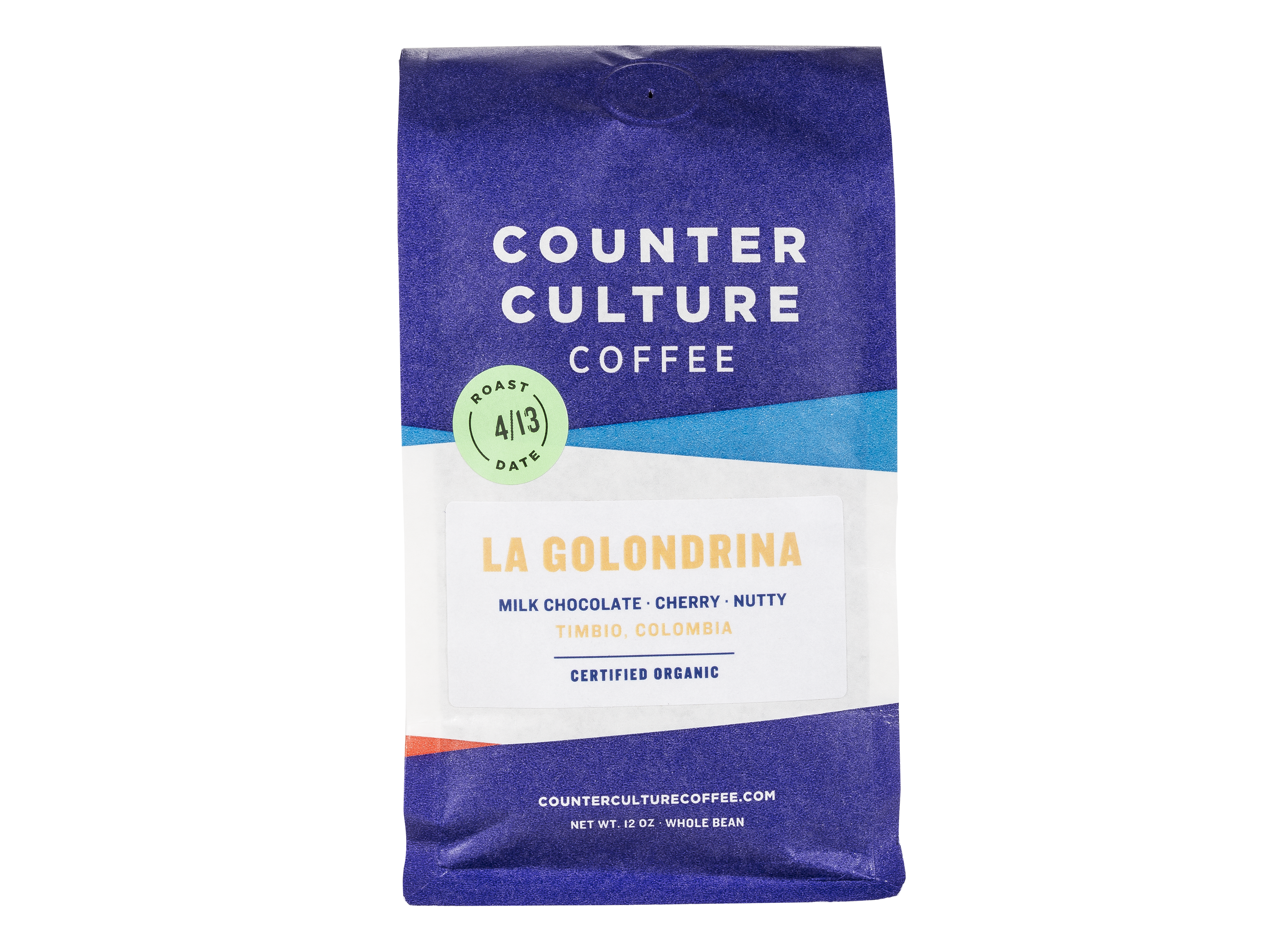 Counter Culture La Golondrina Colombia Certified Organic whole