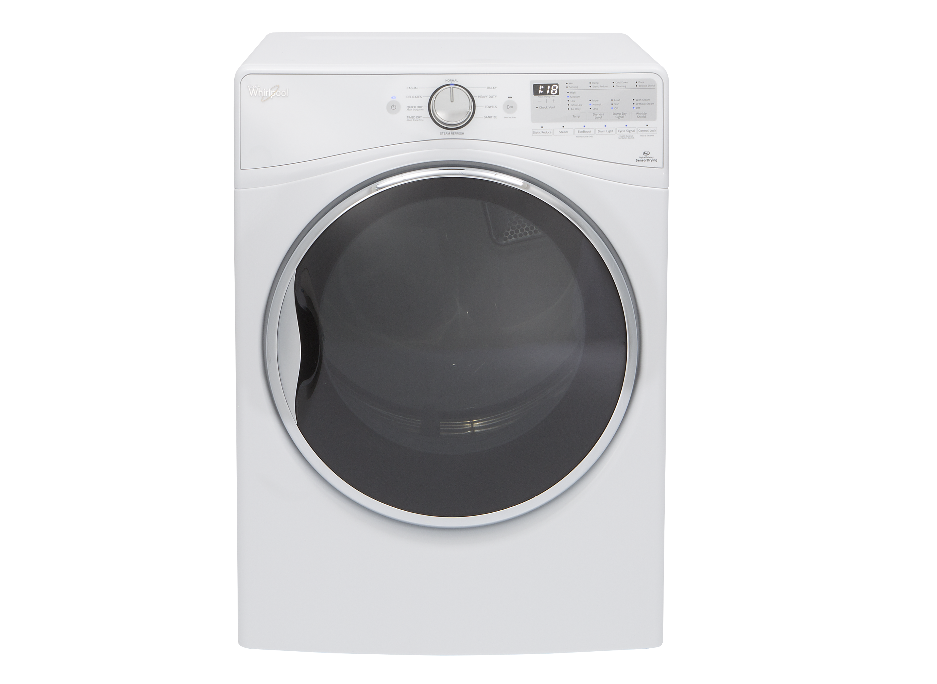 whirlpool check vent light keeps coming on