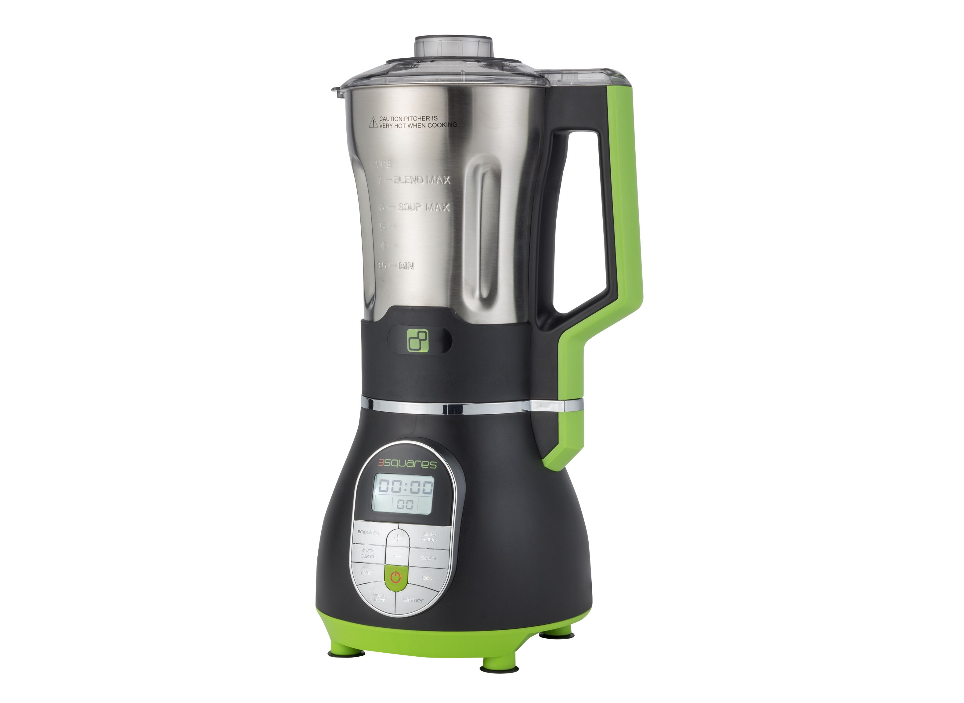 3 Squares Soup3rb Heat + Blend Blender review: 3 Squares unveils a blender  that cooks - CNET