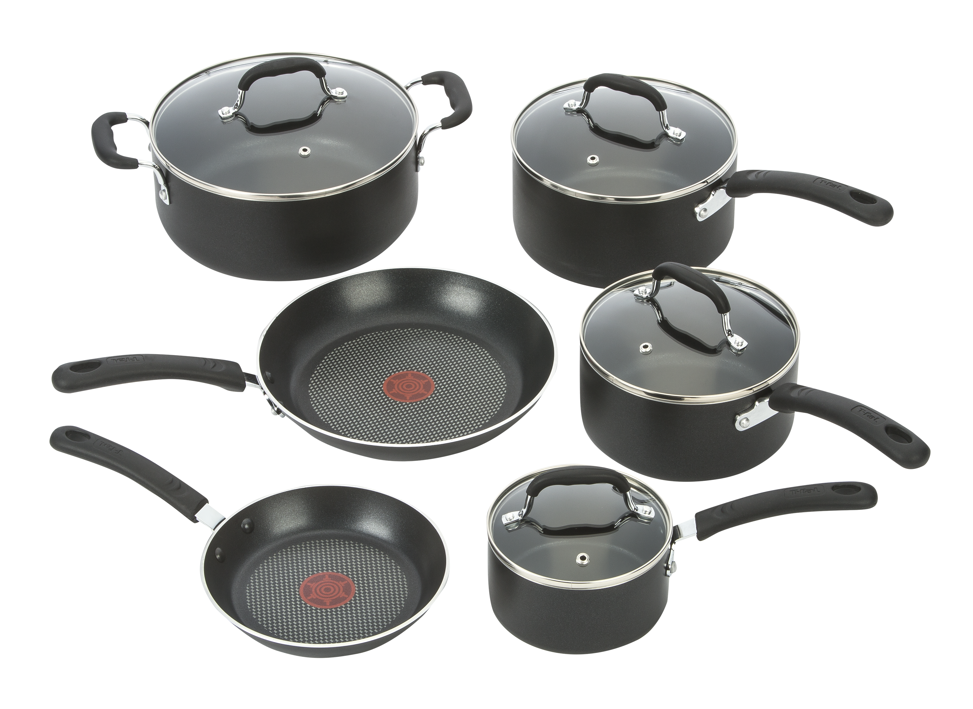 Tefal C410S274 8 x 10 in. Endura Ceramic Nonstick Dishwasher Safe & Fry Pan  Cookware Set, 1 - Fry's Food Stores